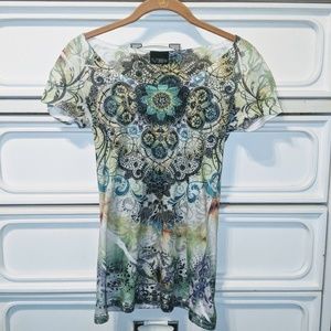 ♥️Daytrip scoop neck shirt XS